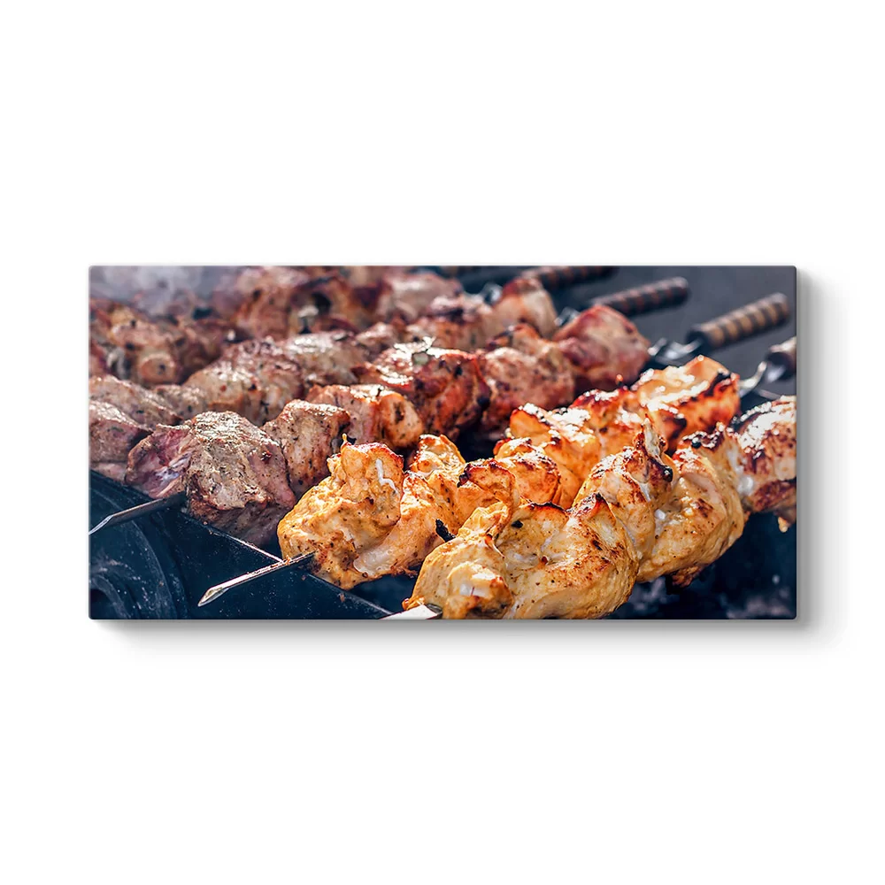 Izgarada Kebap Tablosu - Model 5